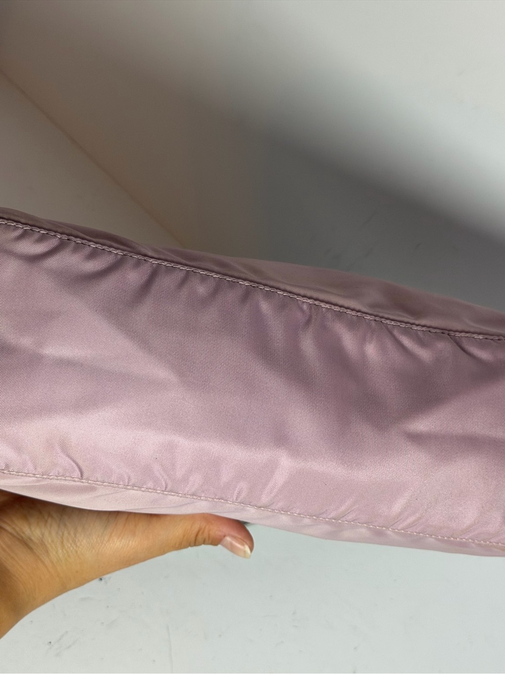 Prada Tessuto Soft Pink Hue Nylon Shoulder Crossbody Bag - Picture 6 of 16